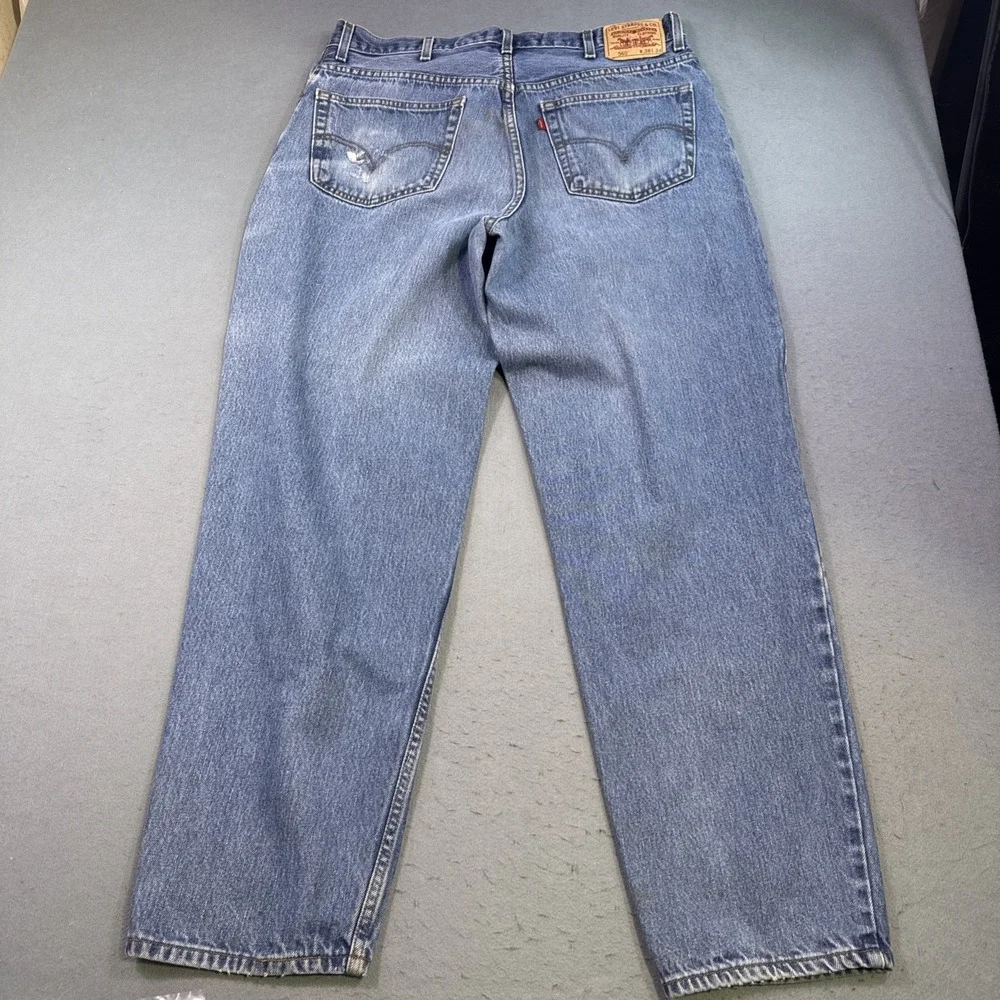 Vintage Levis 560 Jeans 38x34 Blue Regular Fit Denim Cotton 90s
